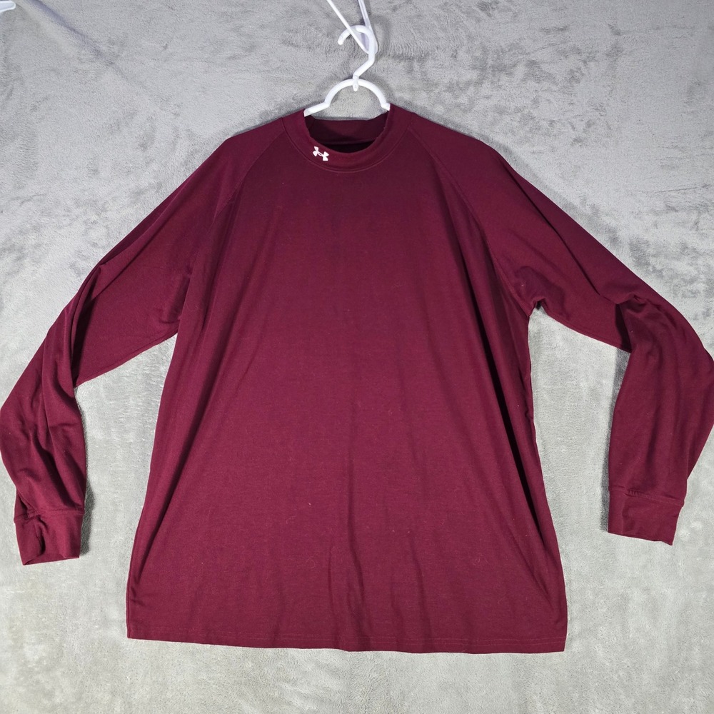 Under Armour Long Sleeve Athletic Shirt Moisture Wicking Top‎ Mens Small